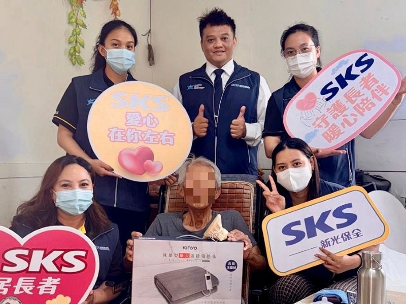 新光保全台東端午獨老關懷長輩訪視服務 新光保全台東端午獨老關懷長輩訪視服務
